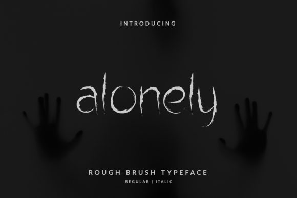 Alonely: A Playful Display Font That Lifts Your Brand