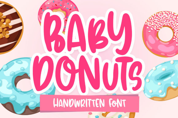 Baby Donuts: A Playful Display Font That Delivers Joy at First Glance