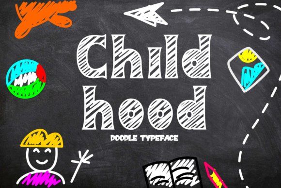 Child Hood Font: A Playful Display Typeface for Scroll-Stopping Campaigns