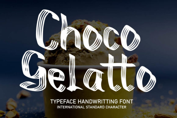 Choco Gelatto: A Playful Display Font for Digital Branding