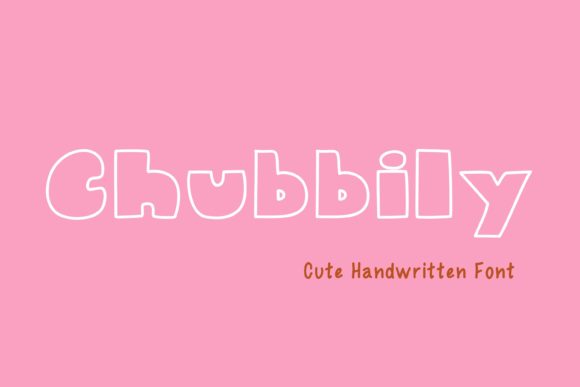 Chubbily: A Playful Yet Polished Display Font