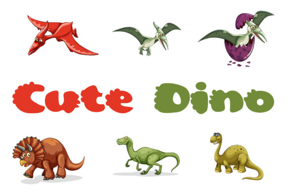 Cute Dino: A Playful Display Font That Earns Its Spot