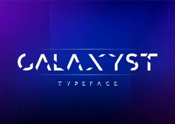 Galaxyst: A Display Font That Strengthens Your Brand Identity