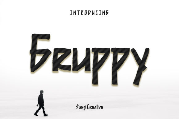 Gruppy: A Whimsical Display Font That Delivers Personality Without Sacrificing Clarity