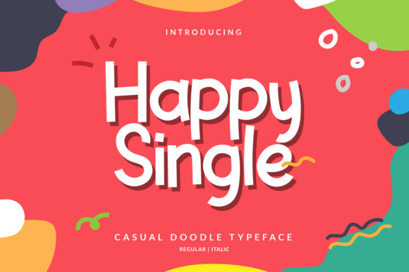 Happy Single: A Display Font for Editorial Charm