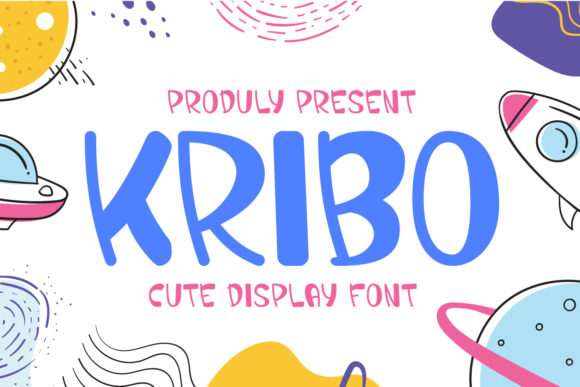 Kribo: A Playful Display Font for Digital Branding