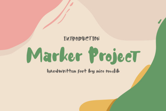 Marker Project: A Display Font That Builds Brand Trust