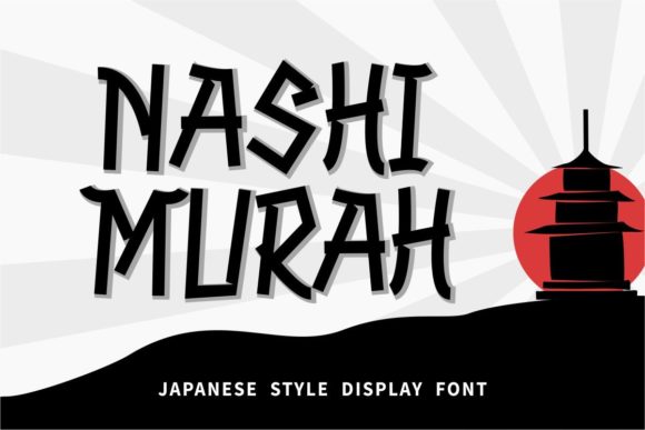 Nashi Murah: A Japanese-Inspired Display Font That Feels Like a Secret Ingredient