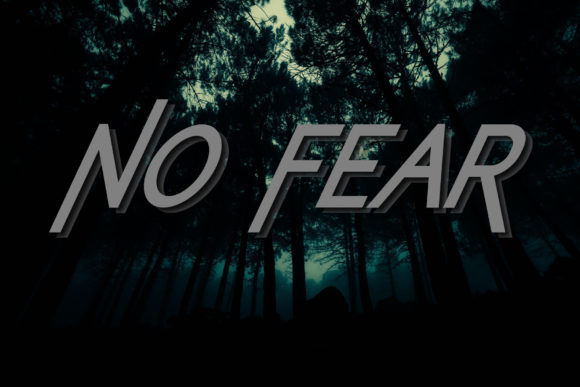 No Fear: A Bold Display Font for Modern Web Design