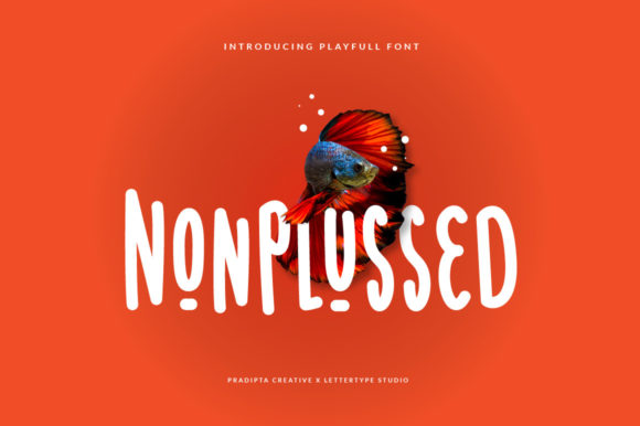 Nonplussed: A Playful Display Font That Makes Your Brand Stand Out