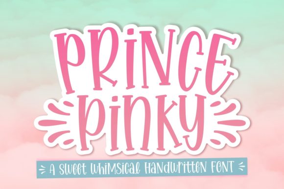 Prince Pinky: A Friendly Display Font That Feels Like a Smile