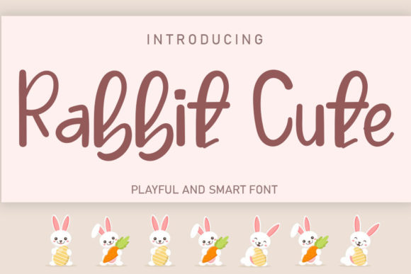 Rabbit Cute: A Playful Display Font That Stands Out in Campaigns