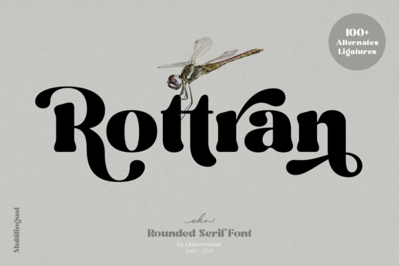 Rottran: A Display Font That Anchors Editorial Mood